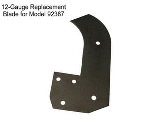 12-Gauge Replacement Blade for Model 92387