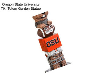 Oregon State University Tiki Totem Garden Statue