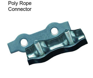 Poly Rope Connector