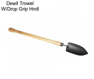 Dewit Trowel W/Drop Grip Hndl