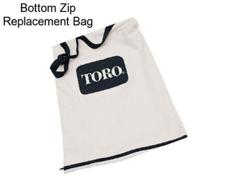 Bottom Zip Replacement Bag