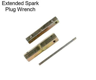 Extended Spark Plug Wrench