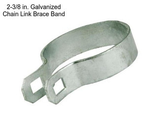 2-3/8 in. Galvanized Chain Link Brace Band