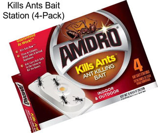 Kills Ants Bait Station (4-Pack)