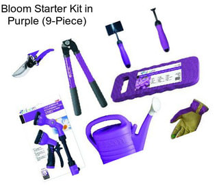 Bloom Starter Kit in Purple (9-Piece)