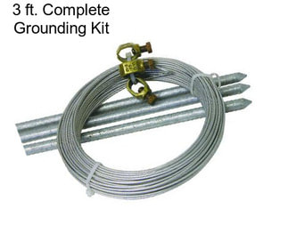 3 ft. Complete Grounding Kit