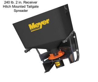 240 lb. 2 in. Receiver Hitch Mounted Tailgate Spreader