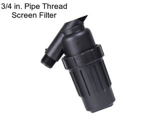 3/4 in. Pipe Thread Screen Filter