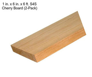 1 in. x 6 in. x 6 ft. S4S Cherry Board (2-Pack)