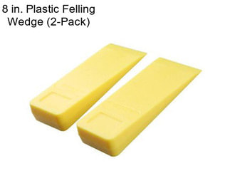 8 in. Plastic Felling Wedge (2-Pack)