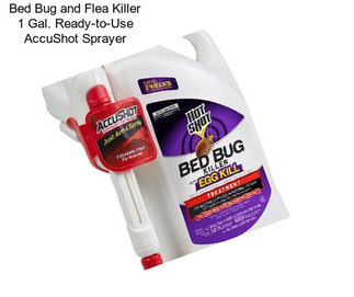 Bed Bug and Flea Killer 1 Gal. Ready-to-Use AccuShot Sprayer