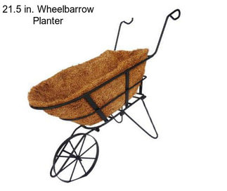 21.5 in. Wheelbarrow Planter