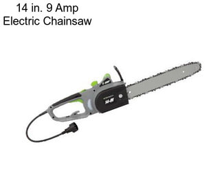 14 in. 9 Amp Electric Chainsaw