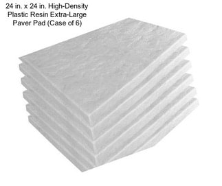 24 in. x 24 in. High-Density Plastic Resin Extra-Large Paver Pad (Case of 6)