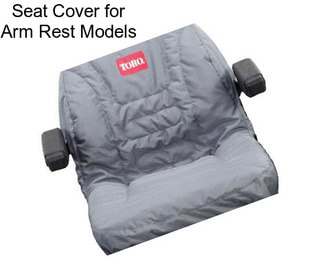 Seat Cover for Arm Rest Models