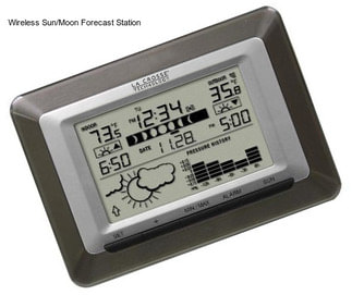 Wireless Sun/Moon Forecast Station