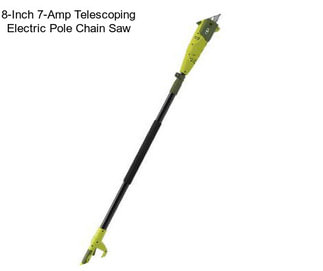 8-Inch 7-Amp Telescoping Electric Pole Chain Saw