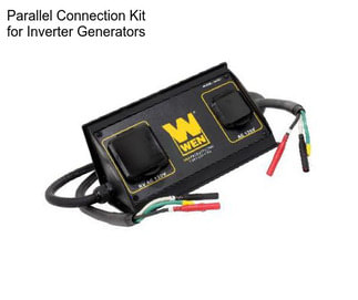 Parallel Connection Kit for Inverter Generators