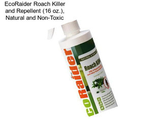 EcoRaider Roach Killer and Repellent (16 oz.), Natural and Non-Toxic