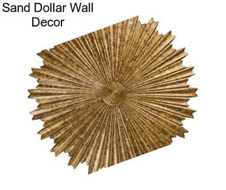 Sand Dollar Wall Decor