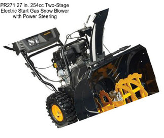 PR271 27 in. 254cc Two-Stage Electric Start Gas Snow Blower with Power Steering