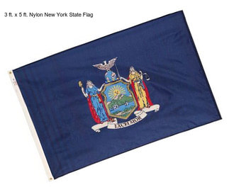 3 ft. x 5 ft. Nylon New York State Flag