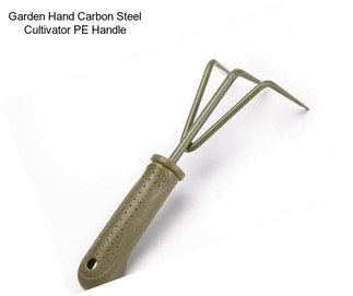 Garden Hand Carbon Steel Cultivator PE Handle