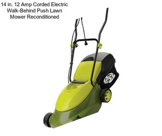14 in. 12 Amp Corded Electric Walk-Behind Push Lawn Mower Reconditioned