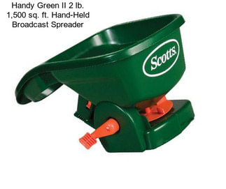 Handy Green II 2 lb. 1,500 sq. ft. Hand-Held Broadcast Spreader