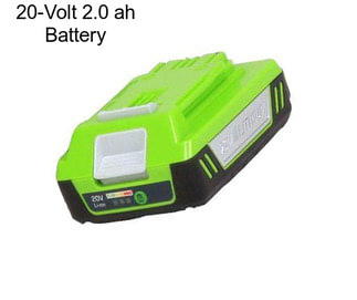 20-Volt 2.0 ah Battery