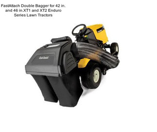 FastAttach Double Bagger for 42 in. and 46 in.XT1 and XT2 Enduro Series Lawn Tractors