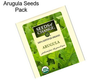 Arugula Seeds Pack