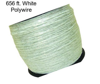 656 ft. White Polywire