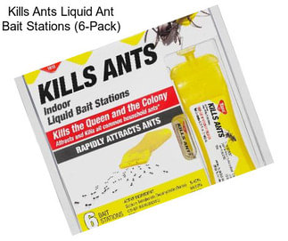 Kills Ants Liquid Ant Bait Stations (6-Pack)