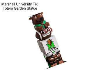 Marshall University Tiki Totem Garden Statue