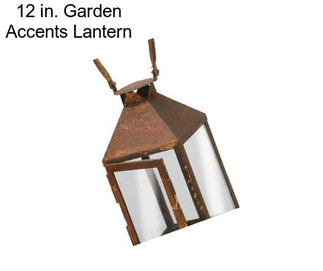 12 in. Garden Accents Lantern