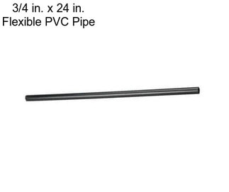 3/4 in. x 24 in. Flexible PVC Pipe