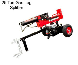 25 Ton Gas Log Splitter