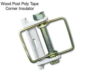 Wood Post Poly Tape Corner Insulator