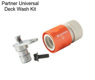 Partner Universal Deck Wash Kit