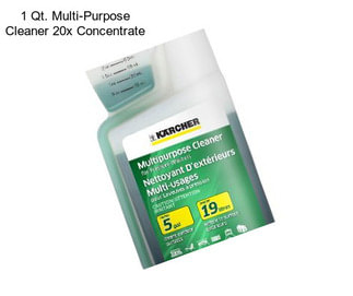 1 Qt. Multi-Purpose Cleaner 20x Concentrate