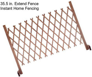 35.5 in. Extend Fence Instant Home Fencing