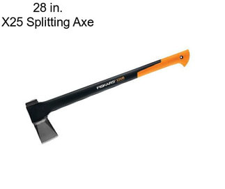 28 in. X25 Splitting Axe