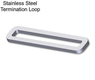 Stainless Steel Termination Loop