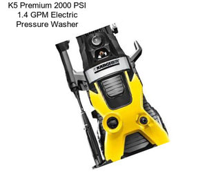 K5 Premium 2000 PSI 1.4 GPM Electric Pressure Washer