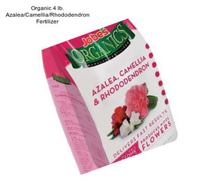 Organic 4 lb. Azalea/Camellia/Rhododendron Fertilizer