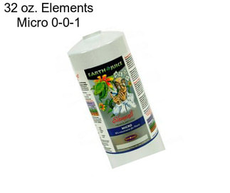 32 oz. Elements Micro 0-0-1