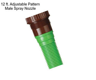 12 ft. Adjustable Pattern Male Spray Nozzle