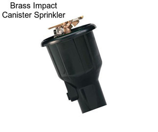 Brass Impact Canister Sprinkler