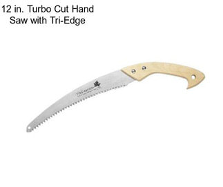 12 in. Turbo Cut Hand Saw with Tri-Edge